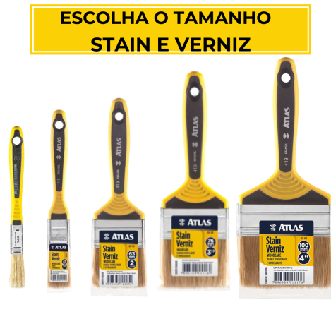 Pincel Trincha Dupla Pintura Látex E Acrílica Atlas 417 