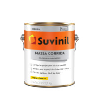 Massa Corrida 5,7kg Parede Suvinil Massa PVA Tapa furo Suvinil