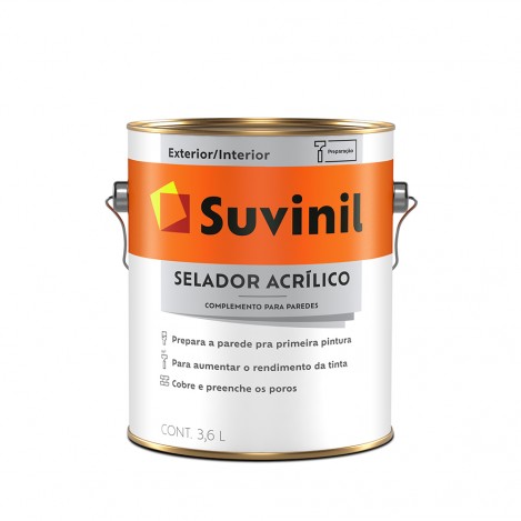 Selador Acrilico 3,6L Suvinil