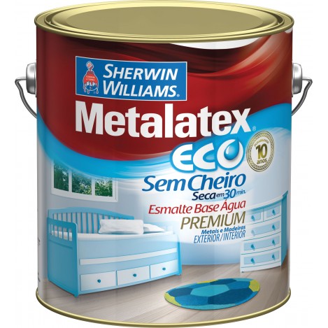 Metalatex Esmalte Eco Branco Acetinado 3,6l