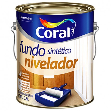 Fundo Sintético Nivelador Coral - 3,6l