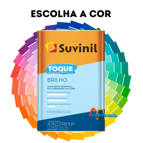 Tinta Acrílica Semibrilho 16l Toque Brilho Suvinil