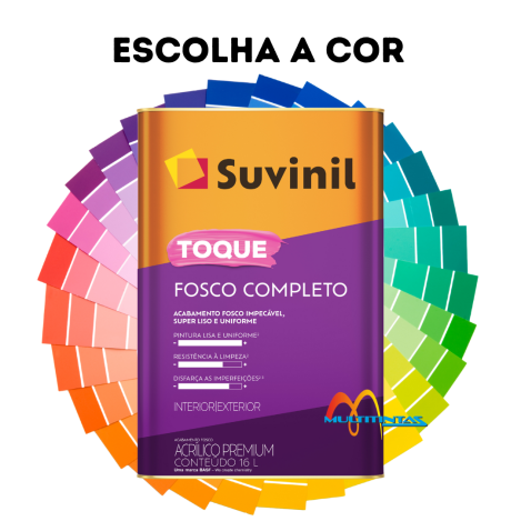 Tinta Acrílica Toque Fosco Completo 16l Suvinil