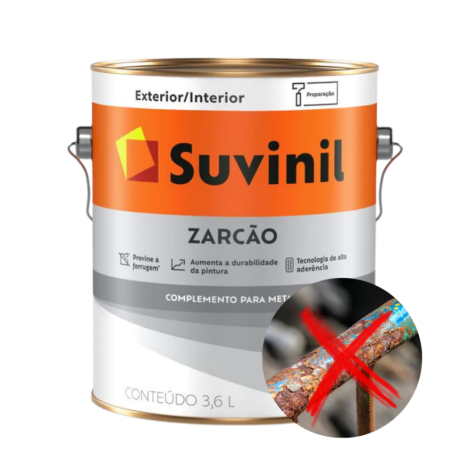 Zarcão Contra Ferrugem 3,6l Suvinil