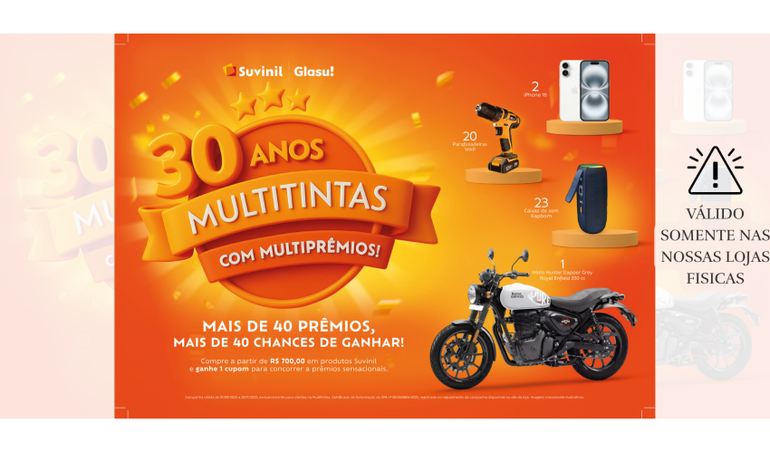 Campanha 30 anos